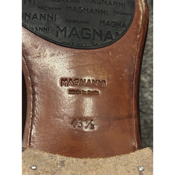 Magnanni Wingtip Oxford Shoes Brown Leather Men’s Size 43.5 US 10.5 15884 main image 9